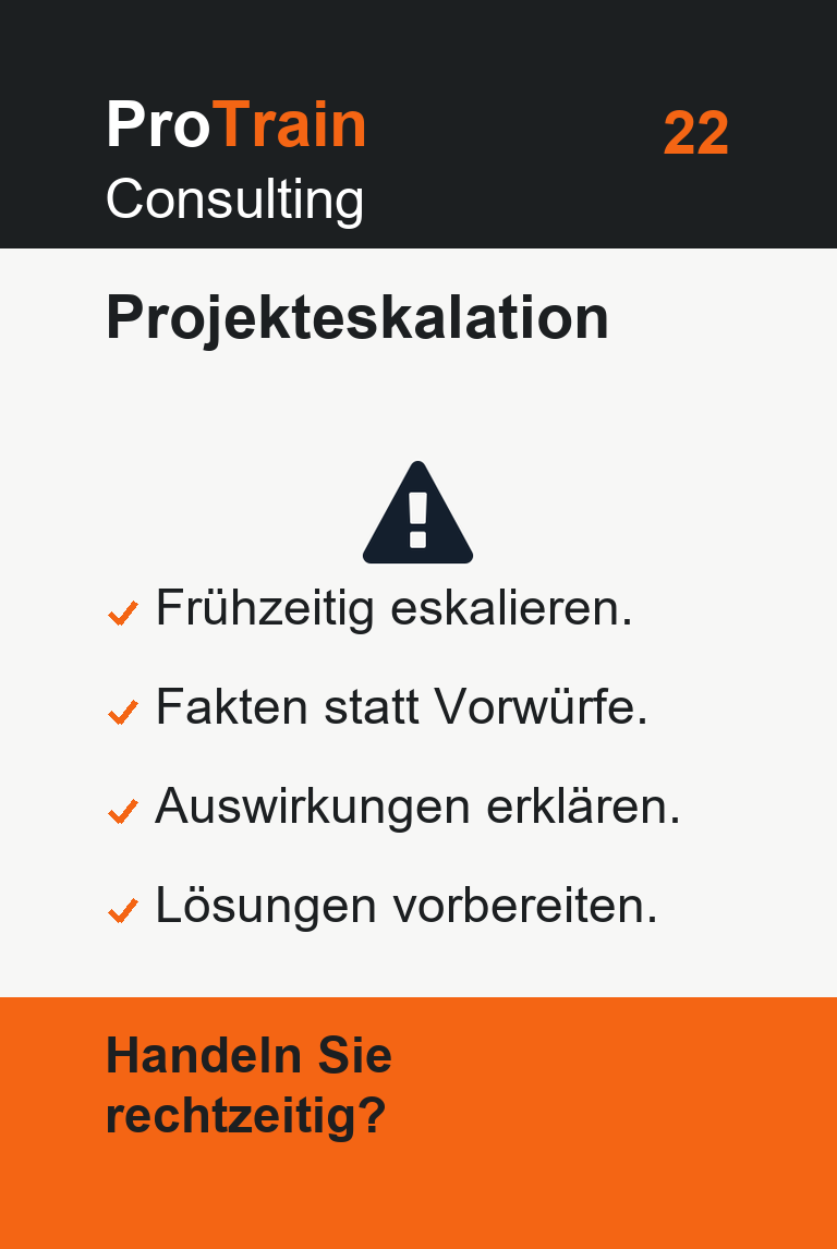 ProTrain Coachingkarte 22 von 33