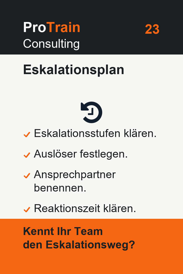 ProTrain Coachingkarte 23 von 33