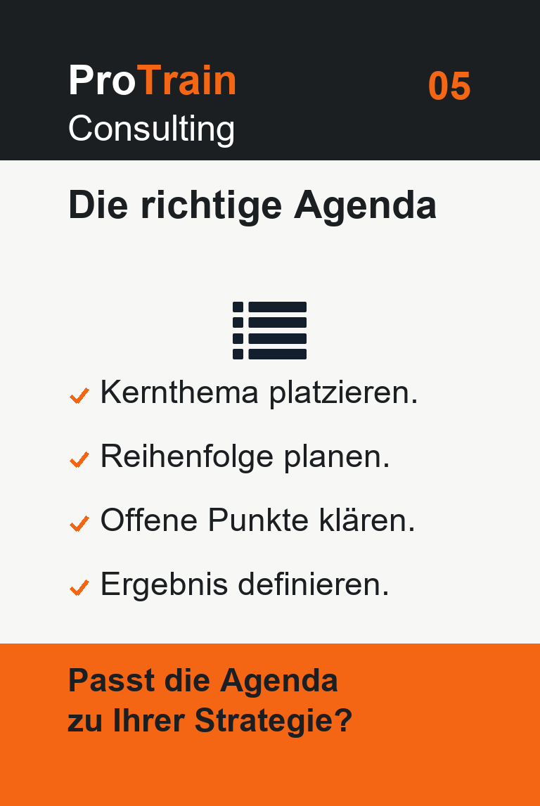 ProTrain Coachingkarte 5 von 33